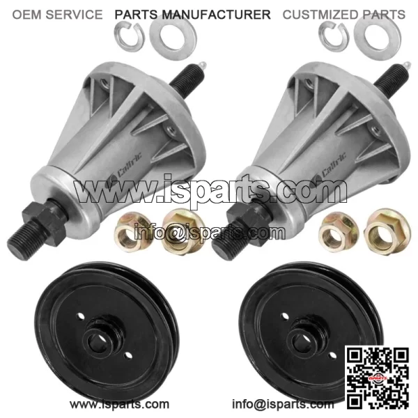 Deck Spindle & Pulley for Toro 05-36MR03 05-36MR04 36" / 05-37SC01 05-37SC02 37"