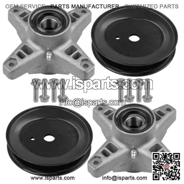 42" Deck Spindle & Pulley for Cub Cadet LT1018 13AB11CG710 13AX11CG710 618-3129 - Image 4