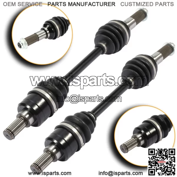 For Yamaha Grizzly 450 2011-2014 4x4 Pair Rear Left Right CV Axle Drive Shaft (For: Yamaha)