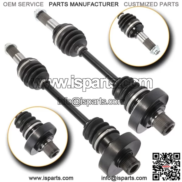 For Yamaha Grizzly YFM660 2003-2008 Rear Right Left CV Axles Shaft 2pcs Pair (For: Yamaha)