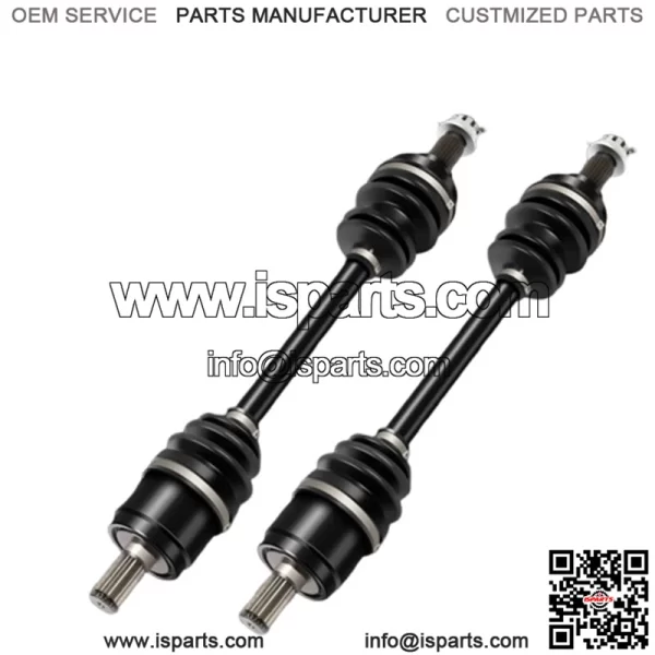 For 15-17 Honda Rancher 420 4x4 Pair Driver & Passenger Rear Half Shaft CV Axles (For: Honda)