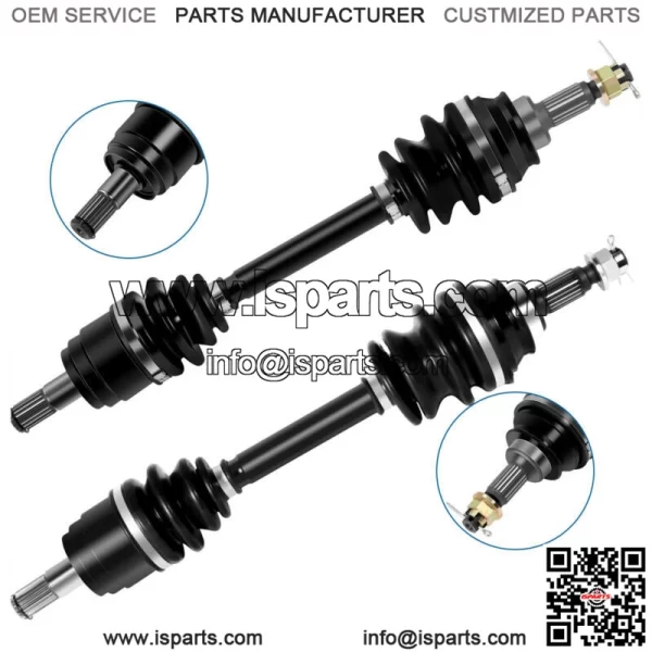 Pair Front Left Right CV Axle Shaft For Honda Rincon 680 TRX680FA 4x4 2006-2015 (For: Honda)