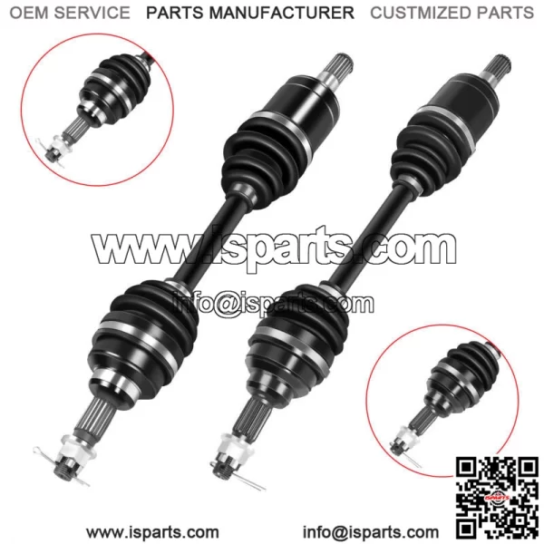 CV Axle Shafts Front Left Right Fits Honda Foreman 450 TRX450 1998 1999 - 2004 (For: Honda)