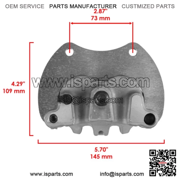 Rear Left Brake Caliper For Polaris  RZR XP 4 Turbo S 2016-21 / 1912478 - Image 2