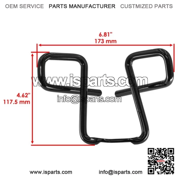 UC11501 UC24719 Flat Belt Guide for John Deere S100 S110 S120 X107 X127 - Image 2