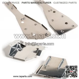 Full Chassis Glide & Swing Arm Skid Plate Gaurd Combo YAMAHA YFZ450 YFZ 450