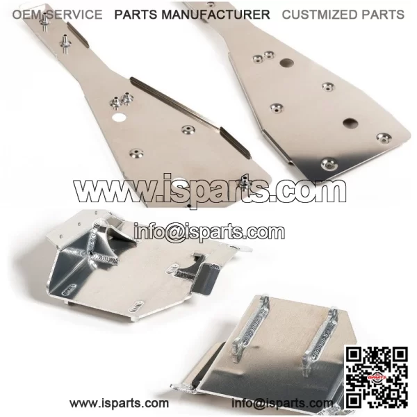 Full Chassis Glide & Swing Arm Skid Plate Gaurd Combo YAMAHA YFZ450 YFZ 450