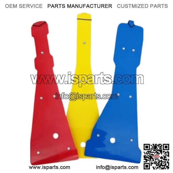 04-'09 YAMAHA YFZ450 3MM BLACK Poly Skid Plate - Image 2
