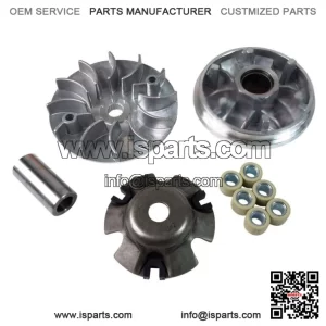 New Drive Belt Variator Pulley Roller Set for  Baotian Glow 125 BT125T-2