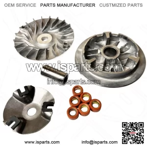 New Drive Belt Variator Pulley Roller Set For Yamaha N-MAX NMAX 125 GPD125 14-20