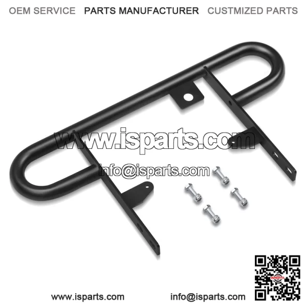 Rear Back Wide Grab Bar Bumper Black Carrier For 2004-Up Yamaha YFZ450 ATV - Image 3