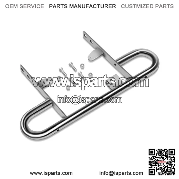 For 2004-2013 Yamaha YFZ450 ATV Rear Wide Grab Bar Bumper Chrome Carrier - Image 5