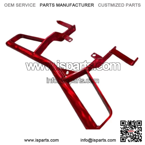 Yamaha Yfz 450r Grab Bar Bumper Rack Aluminum T6 09-25 Translucent Red - Image 2