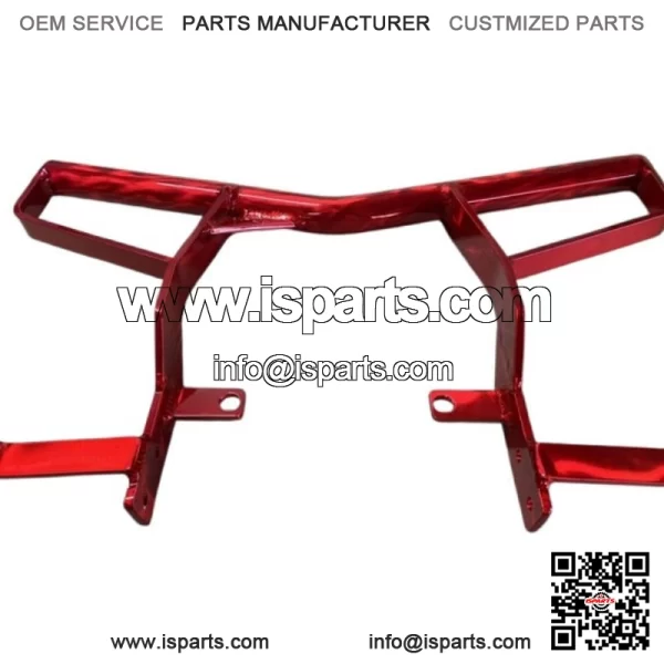 Yamaha Yfz 450r Grab Bar Bumper Rack Aluminum T6 09-25 Translucent Red - Image 3