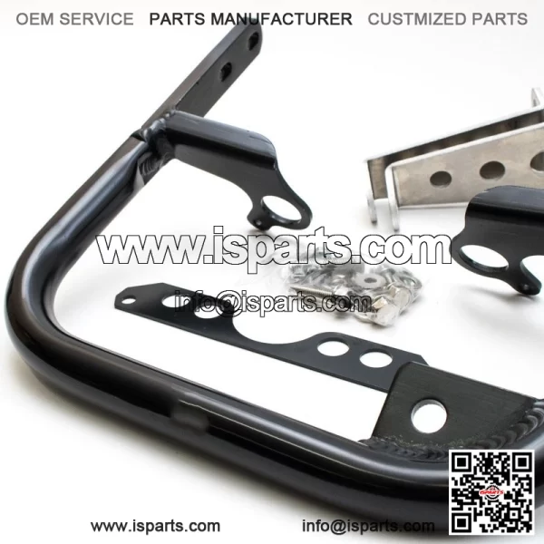 Yamaha YFZ 450 Grab Bar 04 - 13 Rear Bumper ARMAT by Alba Racing Black 199 T5 - Image 2