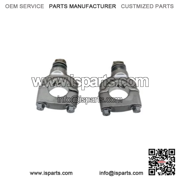 YAMAHA YFZ450R YFZ450X YFZ450 06-24 HANDLEBAR BAR MOUNTS CLAMPS FAT BARS 1 1/8" - Image 2