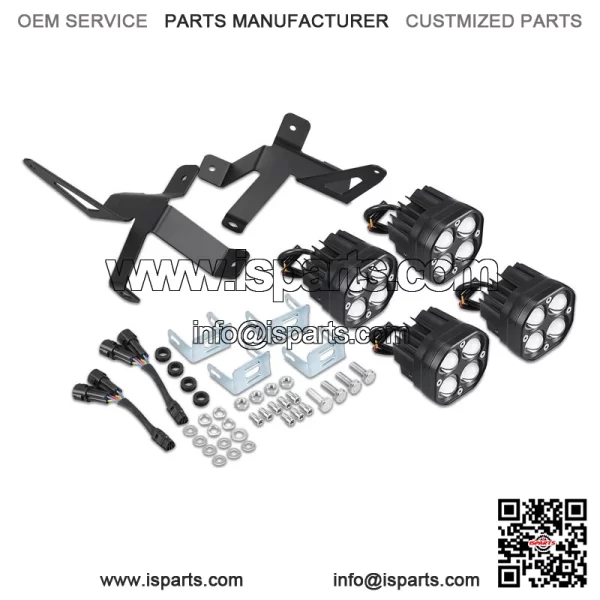 For Yamaha Raptor 700 / 700R Driving Headlight LED Work Lights 2013-2023 4-Pack