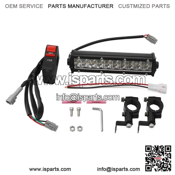 For Yamha Banshee 350 Raptor 700 YFZ450 LED Headlight Bar Lighting Kit Plug&Play - Image 5