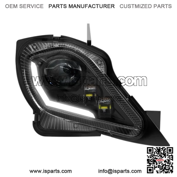 For YAMAHA YFZ 450 RAPTOR 250 350 700R LED Headlights Set Head Lamps Turn Signal - Image 5