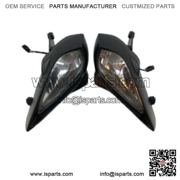 OEM Yamaha Raptor 700 Headlights Head Lights 2009 2010 2011 2012 2022 YFZ450R A - Image 2