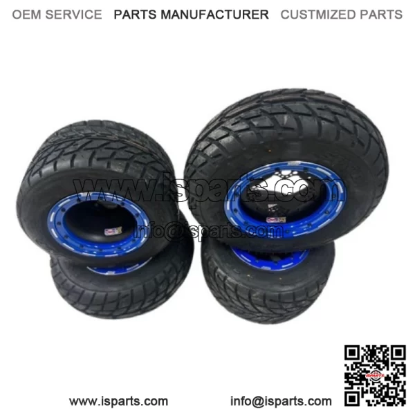 G3 Beadlock Wheels Sunf A021 Street Road Tires Yamaha YFZ450 YFZ450R - Image 2