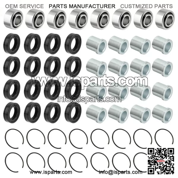 A-Arm Bearing Bushing Kit For Honda TRX250X TRX400EX TRX450R TRX 450ER TRX 700XX - Image 2