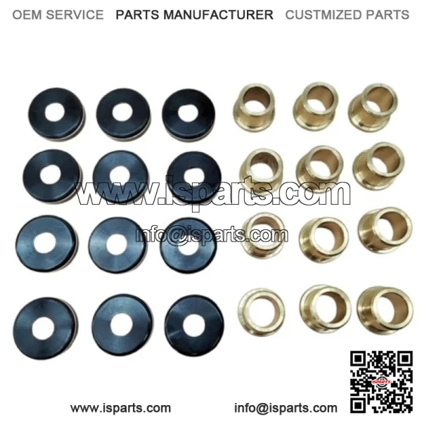 12PCS A-Arm Bushings & Dust Cover Caps Kit for Yamaha YFZ450 YFZ450R YFZ450X - Image 2