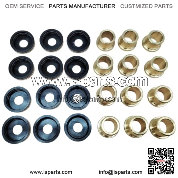 12PCS A-Arm Bushings & Dust Cover Caps Kit for Yamaha YFZ450 YFZ450R YFZ450X - Image 3