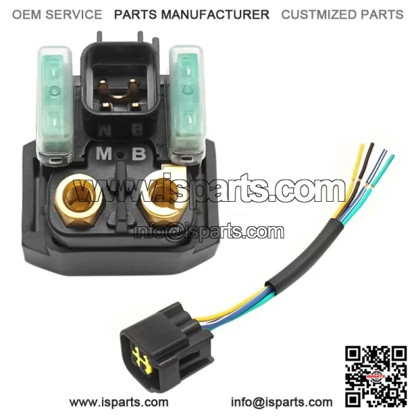 Starter Solenoid Relay & Plug for Yamaha YFZ450R/YFZ450X 09-2023 3B4-81940-00-00 - Image 2