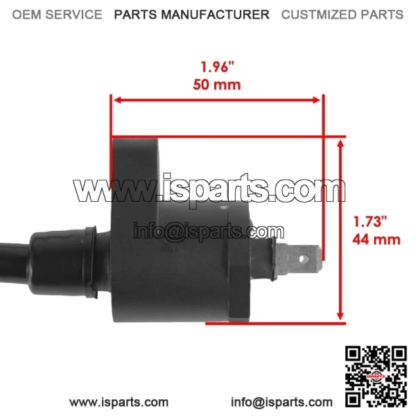 Ignition Coil & Spark Plug Cap Boot for Honda TRX250X 2009 2011-2014 2016-2024 - Image 2