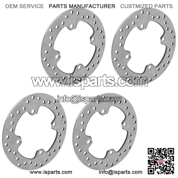 Front And Rear Brake Disc Rotor For Honda Talon 1000R 1000X 4 SXS1000S 2019-2024 - Image 4