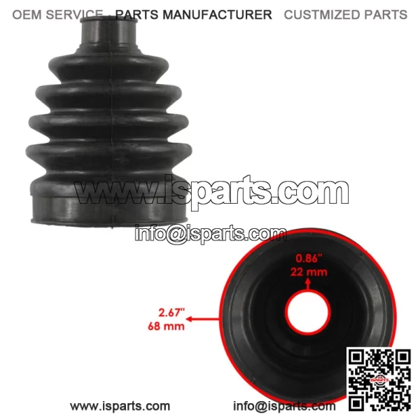 Rear Axle Outer CV Boot Kit For Pioneer 700 SXS700M2 2023-2025 - Image 2