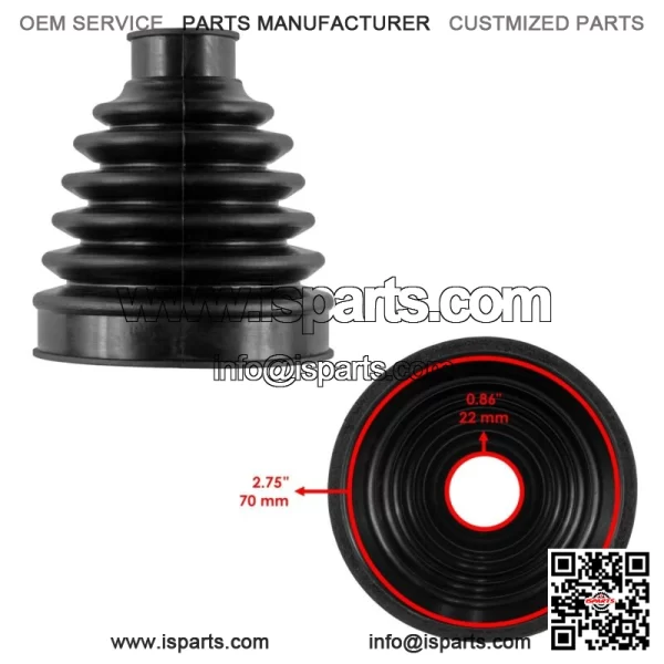 Rear Inner CV Joint Axle Boot For Honda Pioneer 700 SXS700M2 2023-2025 - Image 2