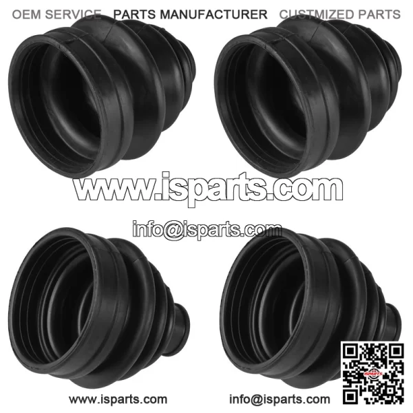 2 Front Inner Outer Axle CV Boot Kit For Honda TRX450ES TRX450S Foreman 98-01 - Image 4