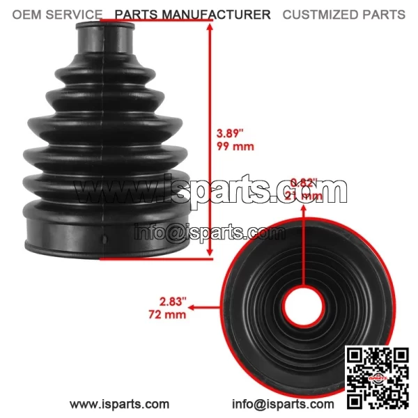 Rear Axle Inner CV Boot Kit For Yamaha Wolverine YXE70 2016-2018 1XD-F530Y-00-00 - Image 2