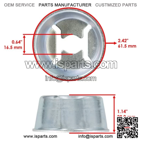 M127351 Mower Deck Deflector for John Deere 1438GS 1542GS 1642HS S1642 - Image 2