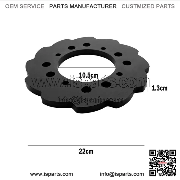 Aluminum 1/2 Poly Sprocket Guard For Honda TRX450ER TRX450R TRX400X 2004-2014 AE - Image 2