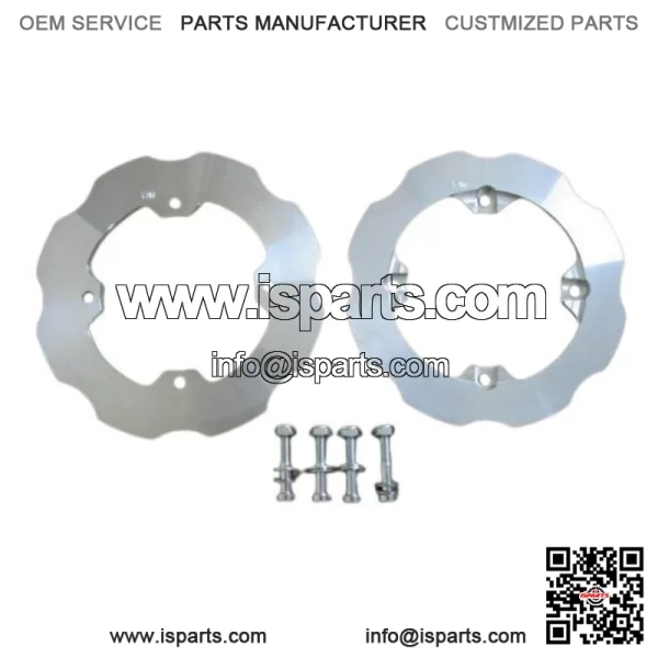 Aluminum Dual Sprocket Guard Yamaha YFZ450 YFZ 450 Year 2006-14