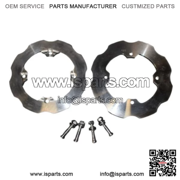 Yamaha YFZ450 YFZ 450 ATV Aluminum Dual Sprocket Guard  fits years 2006-14 - Image 2