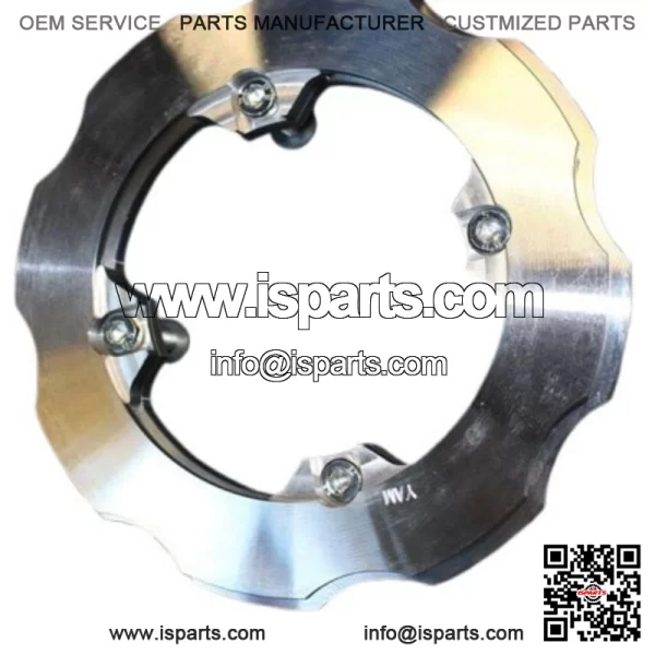 Yamaha YFZ450 YFZ 450 ATV Aluminum Dual Sprocket Guard  fits years 2006-14 - Image 3