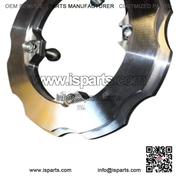 Yamaha YFZ450 YFZ 450 ATV Aluminum Dual Sprocket Guard  fits years 2006-14 - Image 4