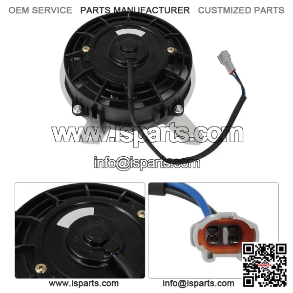 FOR YAMAHA YFZ450 R/X HIGH PERFORMANCE COOLING FAN (2009-2013) 18P-12405-00 - Image 3