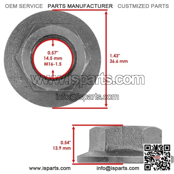 112-0316 112-0330 50" Deck Blade & Nut For Toro LX500 SL500 GT2100 GT2200 - Image 3