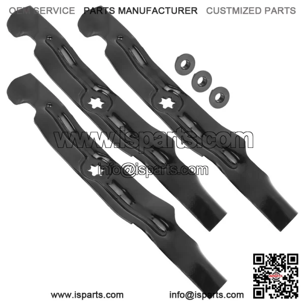 112-0316 112-0330 50" Deck Blade & Nut For Toro LX500 SL500 GT2100 GT2200 - Image 4