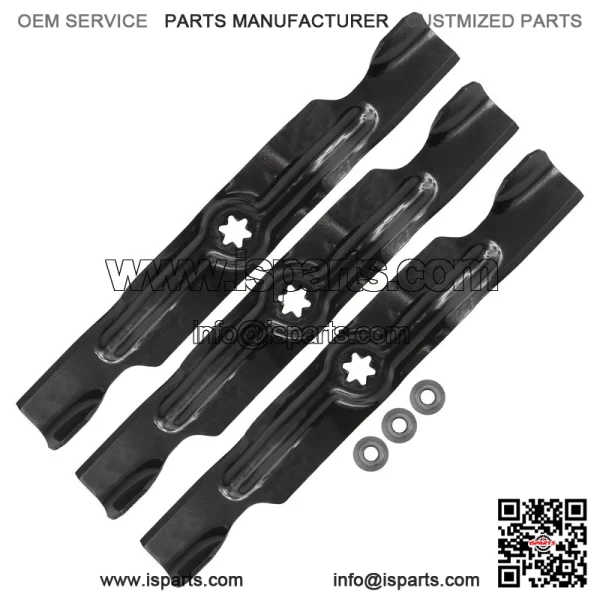 112-0316 112-0330 50" Deck Blade & Nut For Toro LX500 SL500 GT2100 GT2200 - Image 5