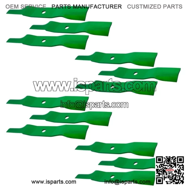 TCU30317 M144652 54" Deck Blade For John Deere Z910 Z915 Z920 Z925 Z930 - Image 3