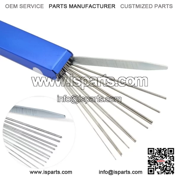 Carburetor Cleaning Kit Carb Dirt Jet Cleaner Tools 20 Needle 13 Wires Brush - Image 3