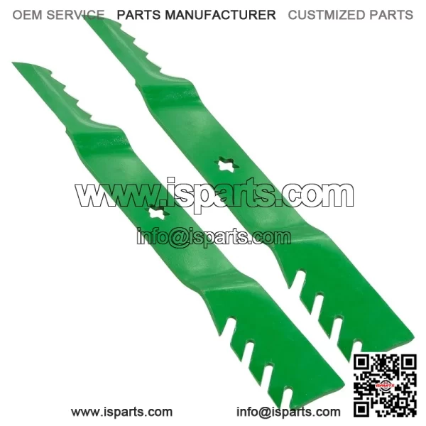 42" Deck Toothed Blades for White Outdoor LT542 P61 P616 V60 V61 ZT42 RZT42 - Image 3