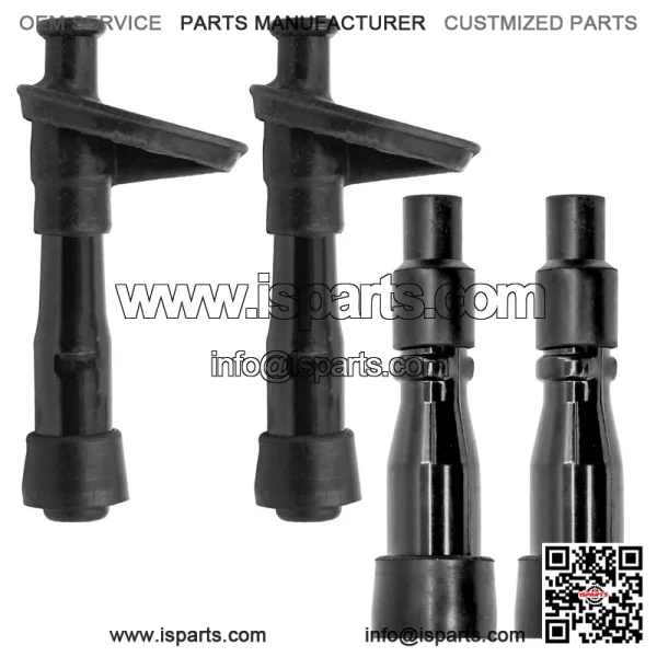 Spark Plug Caps For Honda Shadow Ace 750 VT750 Deluxe 2002-2003 - Image 5