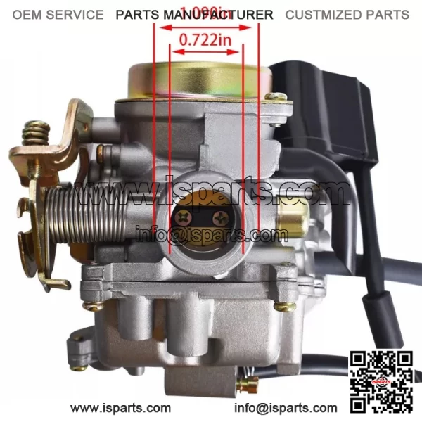 GY6 50cc 100cc Big Bore Carb Carburetor 139QMB 139QMA Scooter Moped ATV 19mm - Image 2